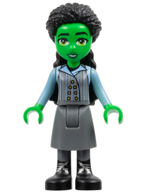 Elphaba - Dark Bluish Gray Skirt - Minifig wck003