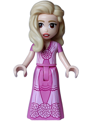 Glinda - Dark Pink Dress - Minifig wck005